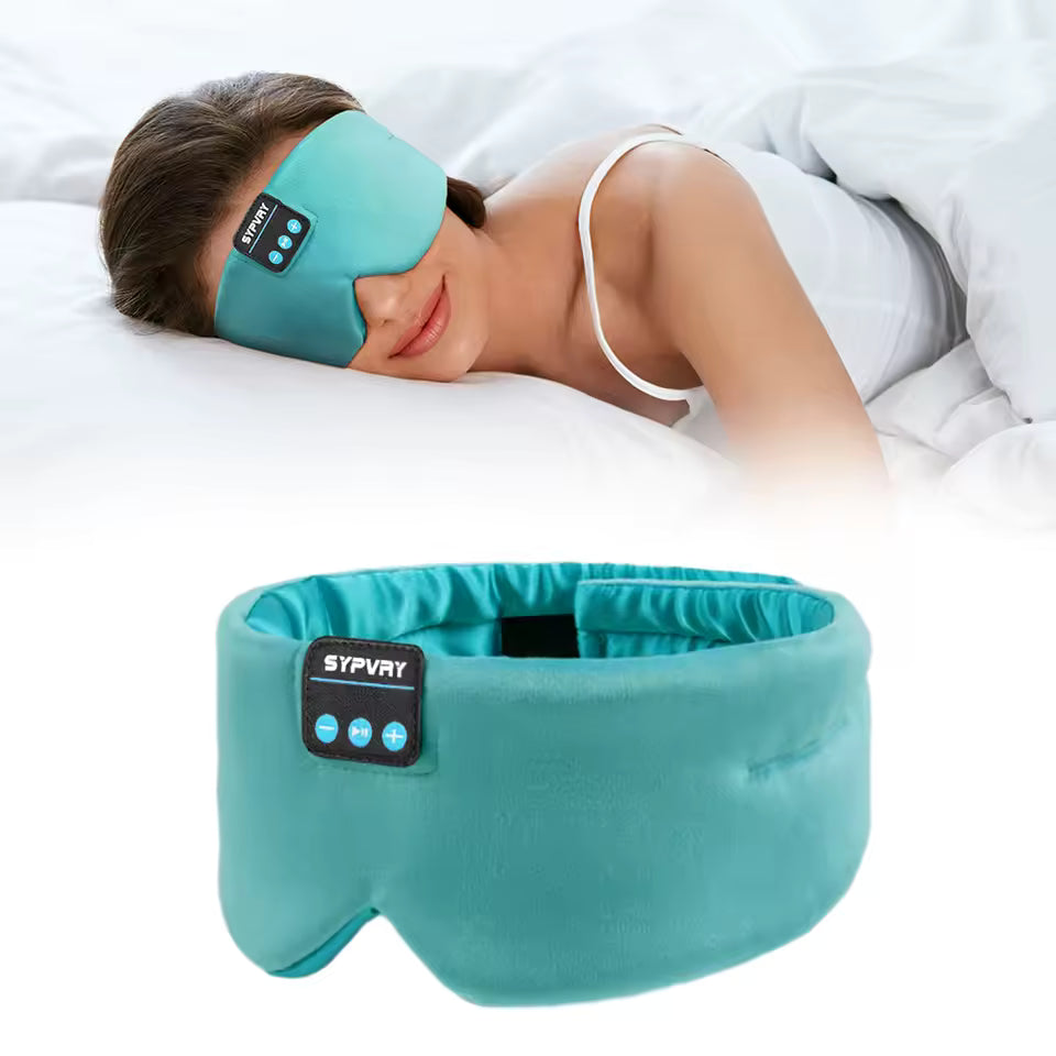 Bluetooth Sleep Mask with Wireless Headphones