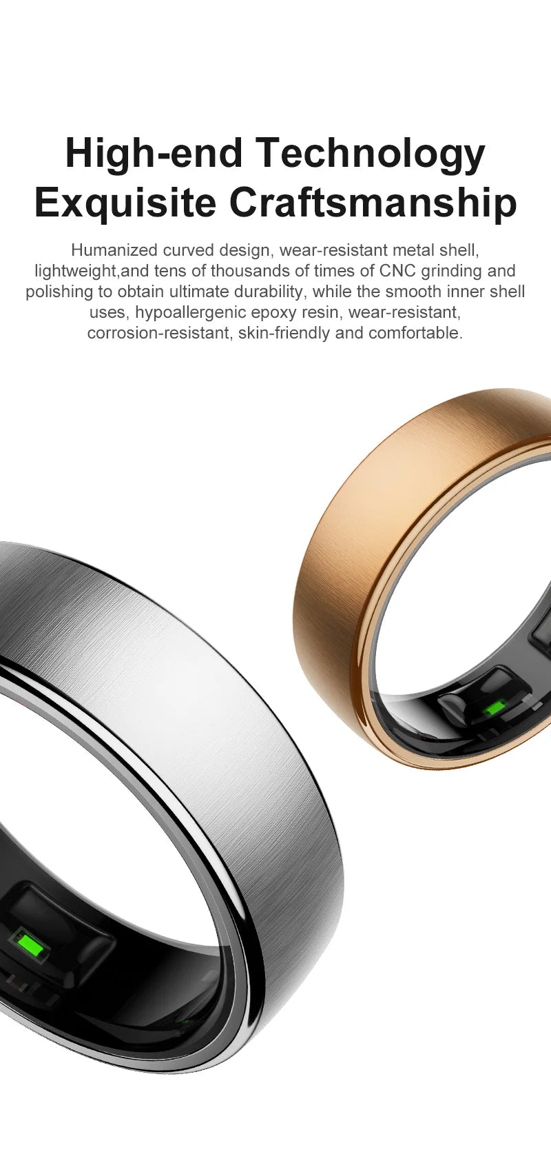 Smart Ring – Sleep, Recovery & Health Tracking Ring