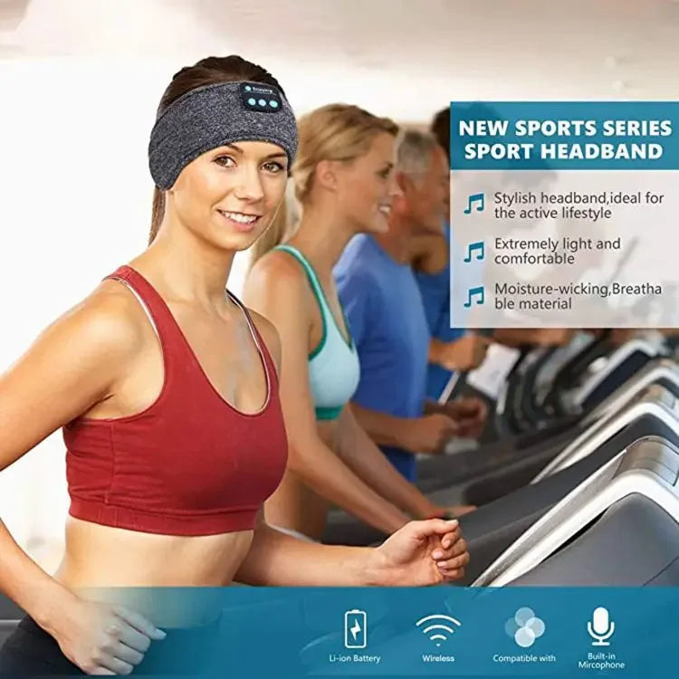 Bluetooth Sleep Mask Headband with Wireless Headphones