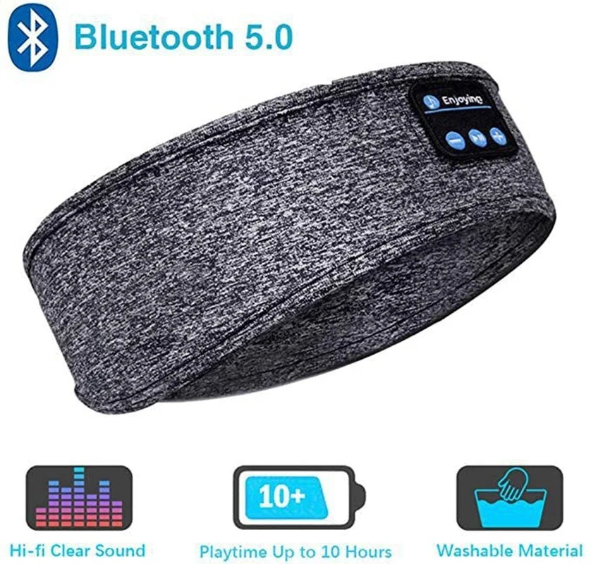 Bluetooth Sleep Mask Headband with Wireless Headphones
