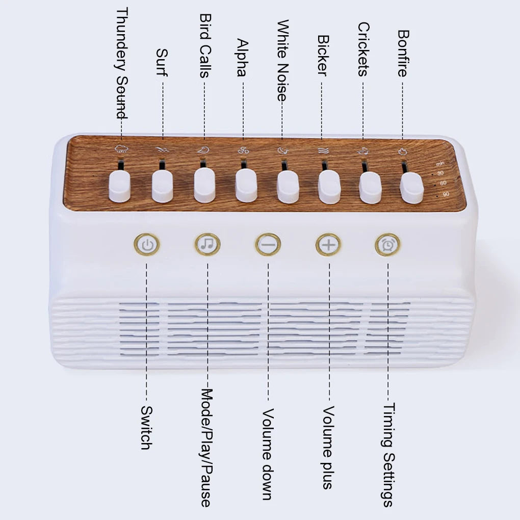 8-Sound White Noise Sleep Aid