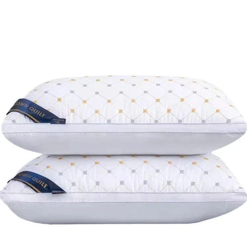 Contoured Neck Support Pillow for Comfortable Sleep