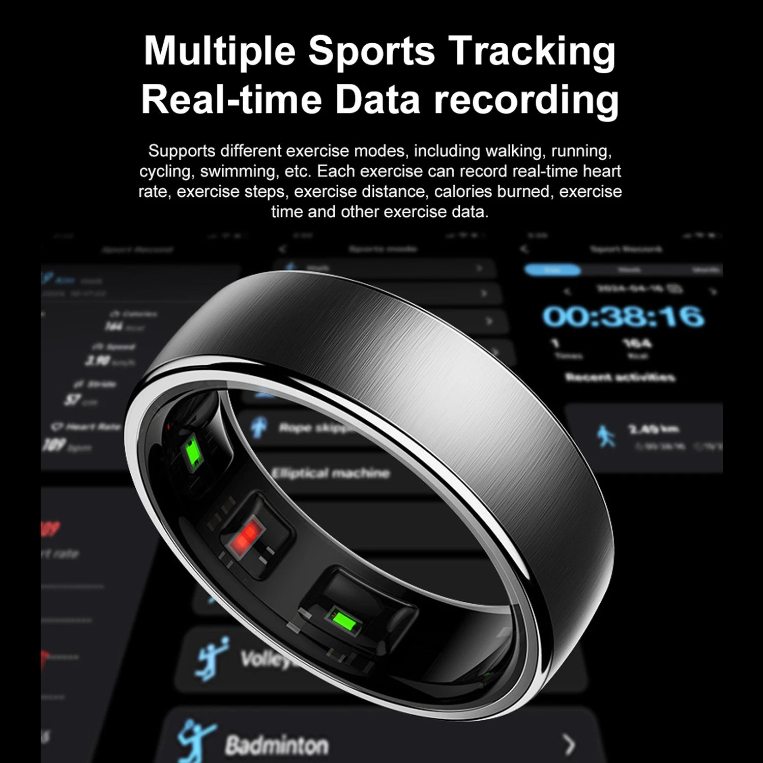 Smart Ring – Sleep, Recovery & Health Tracking Ring