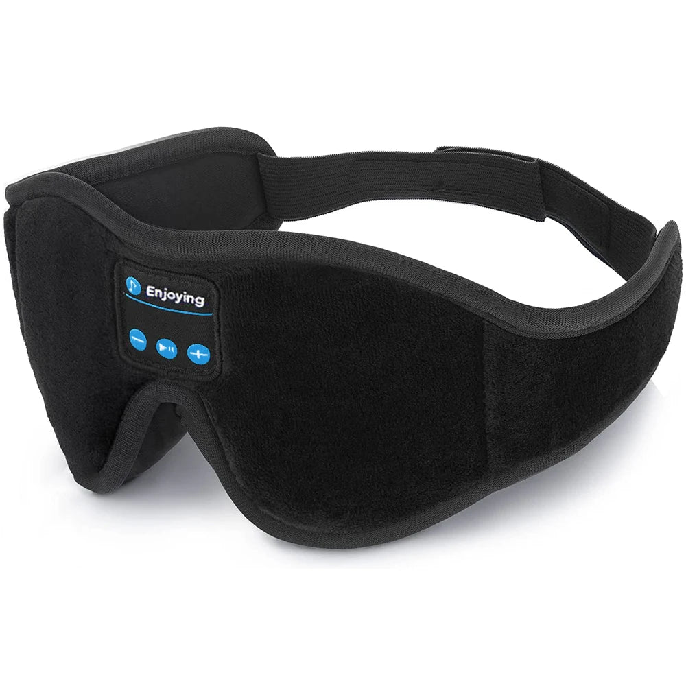 3D Bluetooth Sleep Mask with Wireless Headphones
