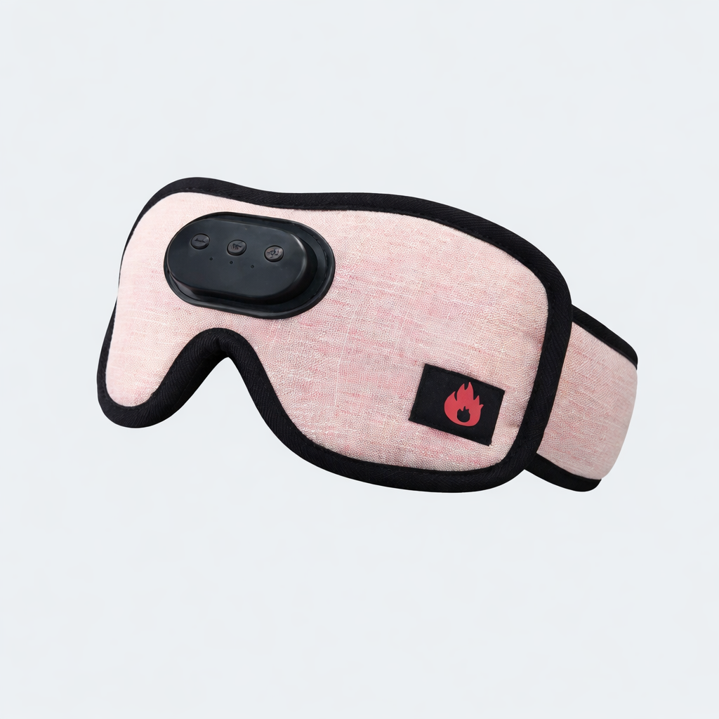 Heated Bluetooth Sleep Mask with Wireless Headphones