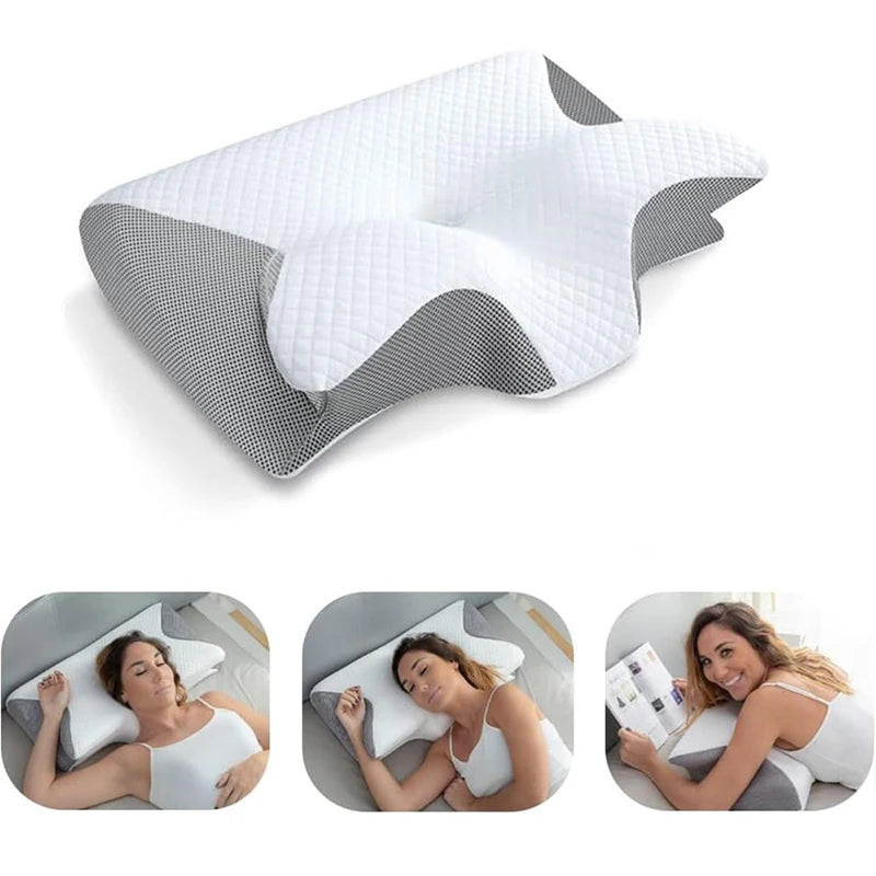 Contoured Memory Foam Neck Pillow