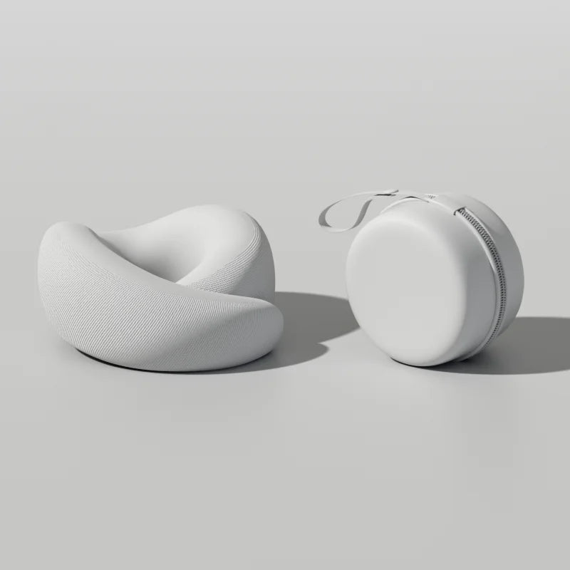 Memory Foam Travel Neck Pillow with Ergonomic U-Shape Support