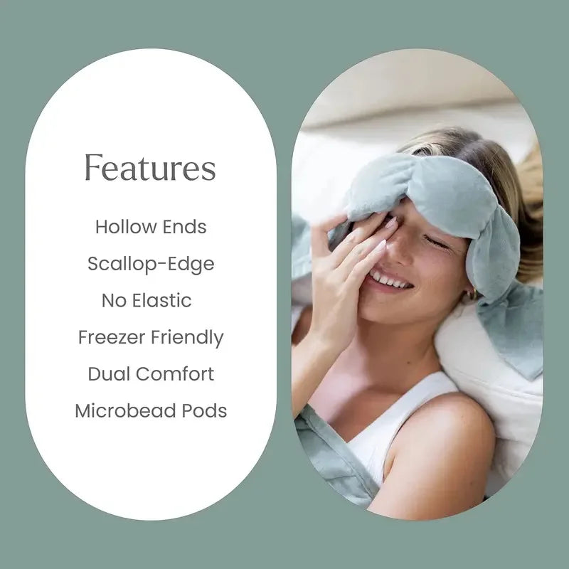Weighted Gravity Eye Mask