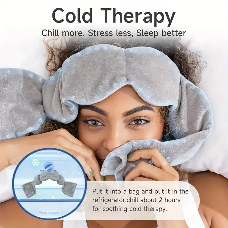 Weighted Gravity Eye Mask