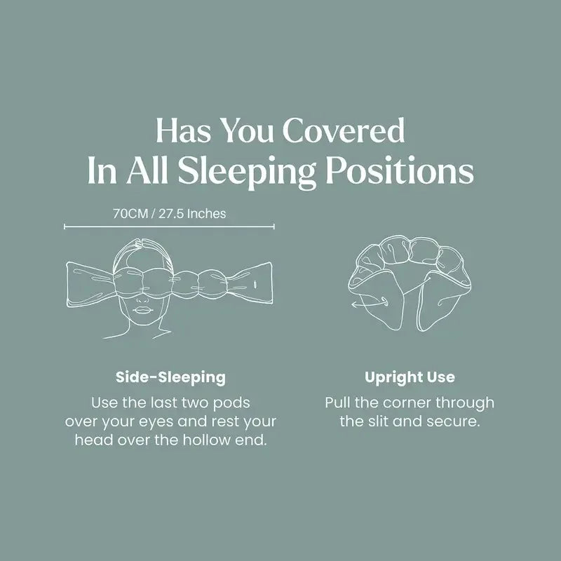 Weighted Gravity Eye Mask