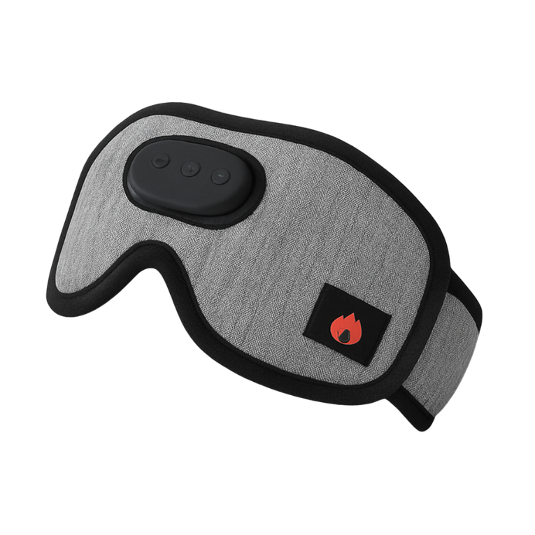 Heated Bluetooth Sleep Mask with Wireless Headphones