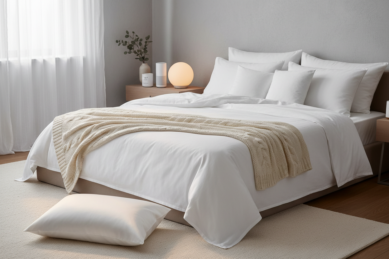 rested living including a bed